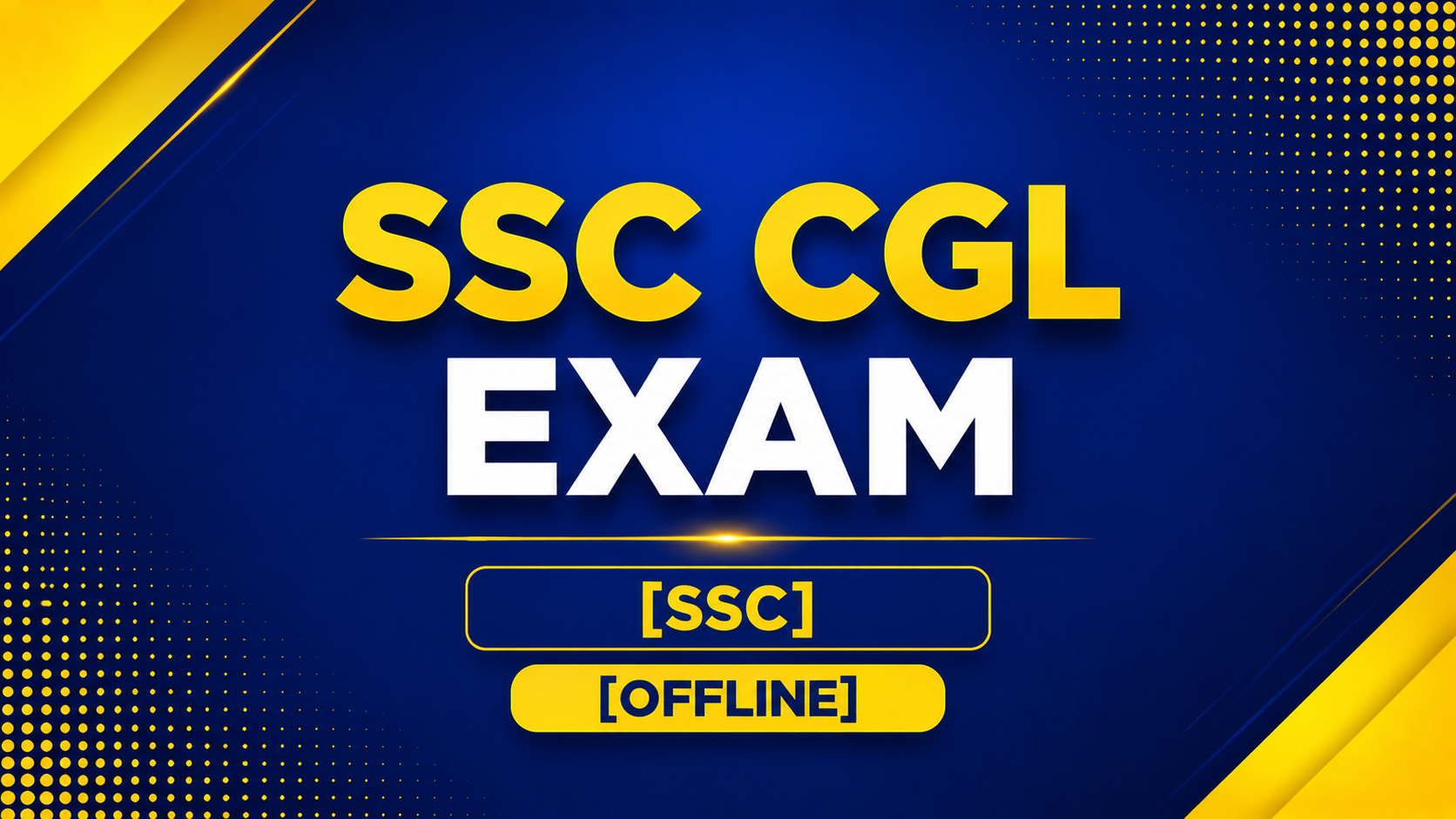 SSC CGL Exam
